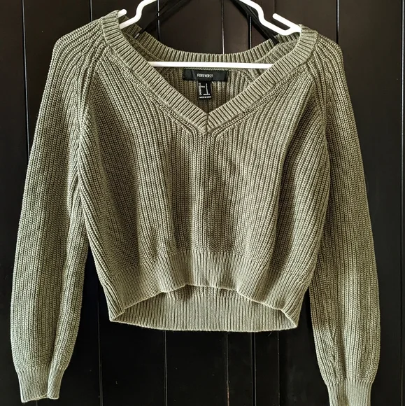 Forever 21 Crop top sweater - Picture 4 of 4